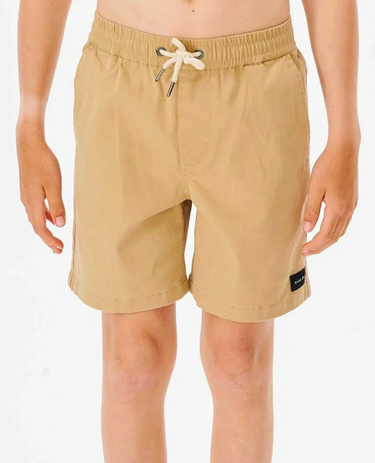 Epic Volley Short 16" - Boys (8-16 Years) - Khaki