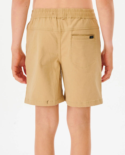 Epic Volley Short 16" - Boys (8-16 Years) - Khaki