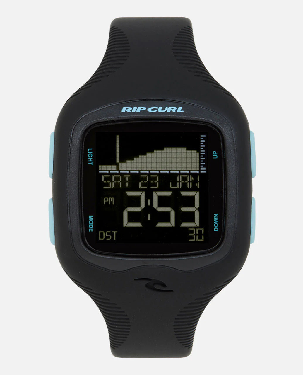 Digital Watch - Kauai Tide - Black