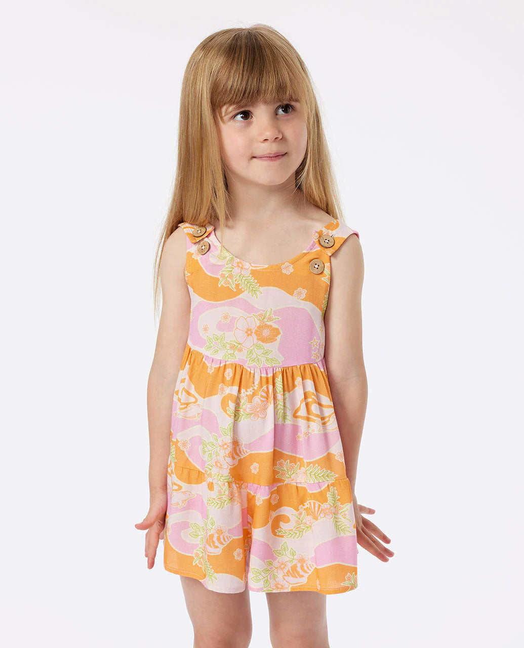 Sunkissed Dream Romper - Girls (1-8 years) - Bright Pink