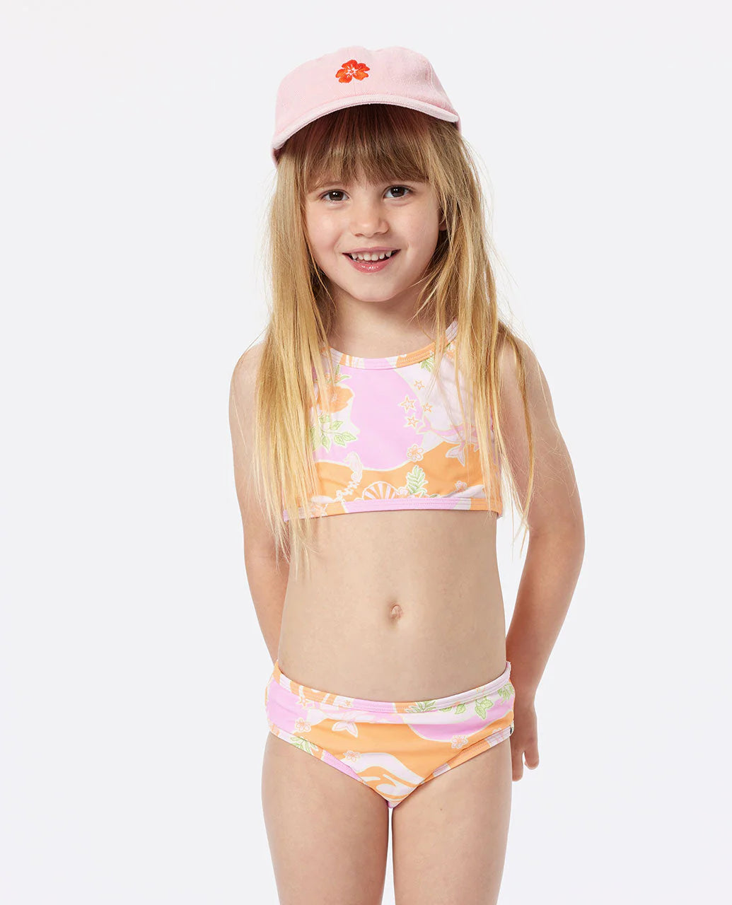 Sunkissed Dreams Bikini - Girls (1-8 years) - Bright Pink