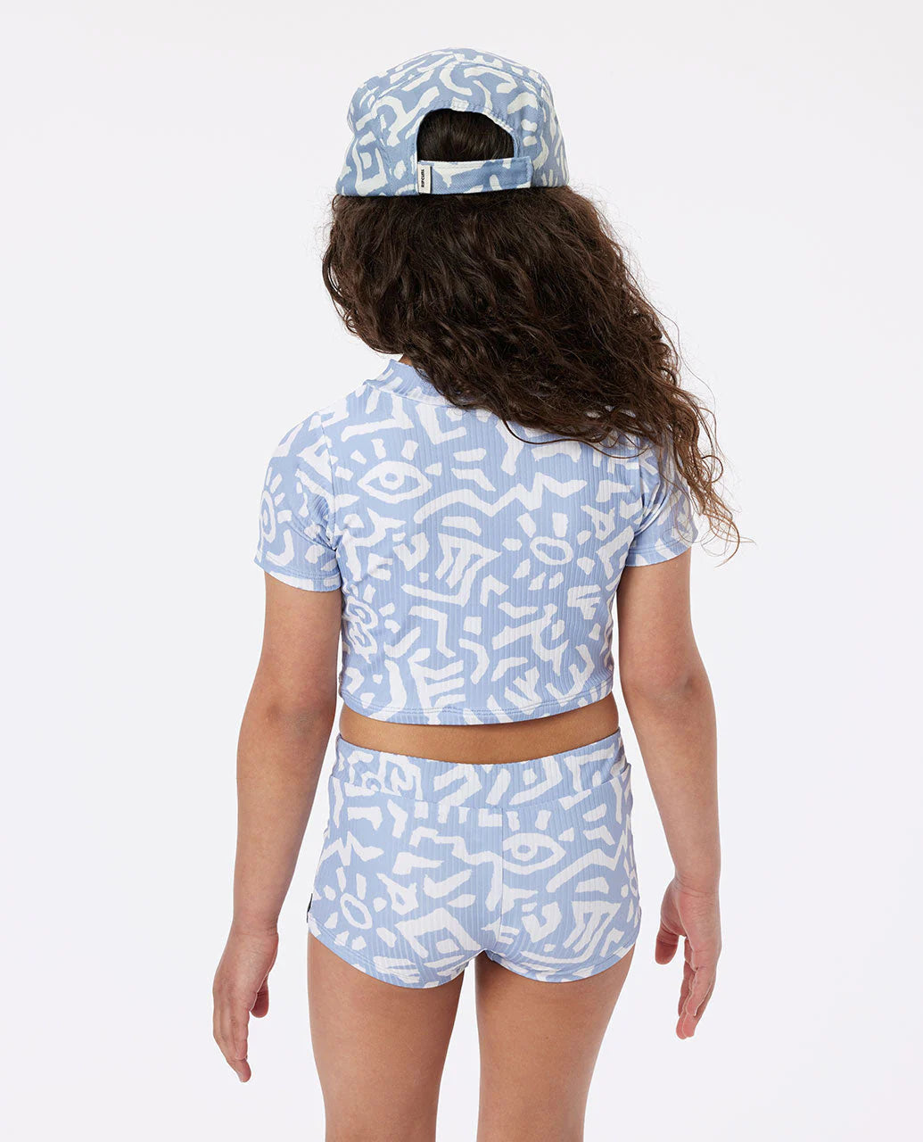 Search Bikini - Girls (1-8 years) - Spray Blue