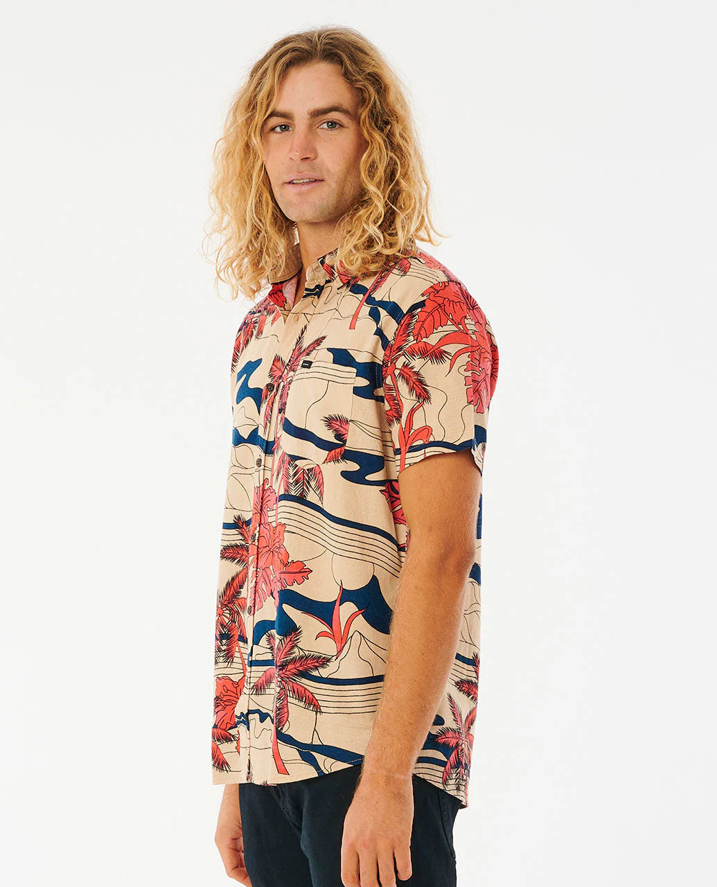 Barrel Killa Short Sleeve Shirt - Bone