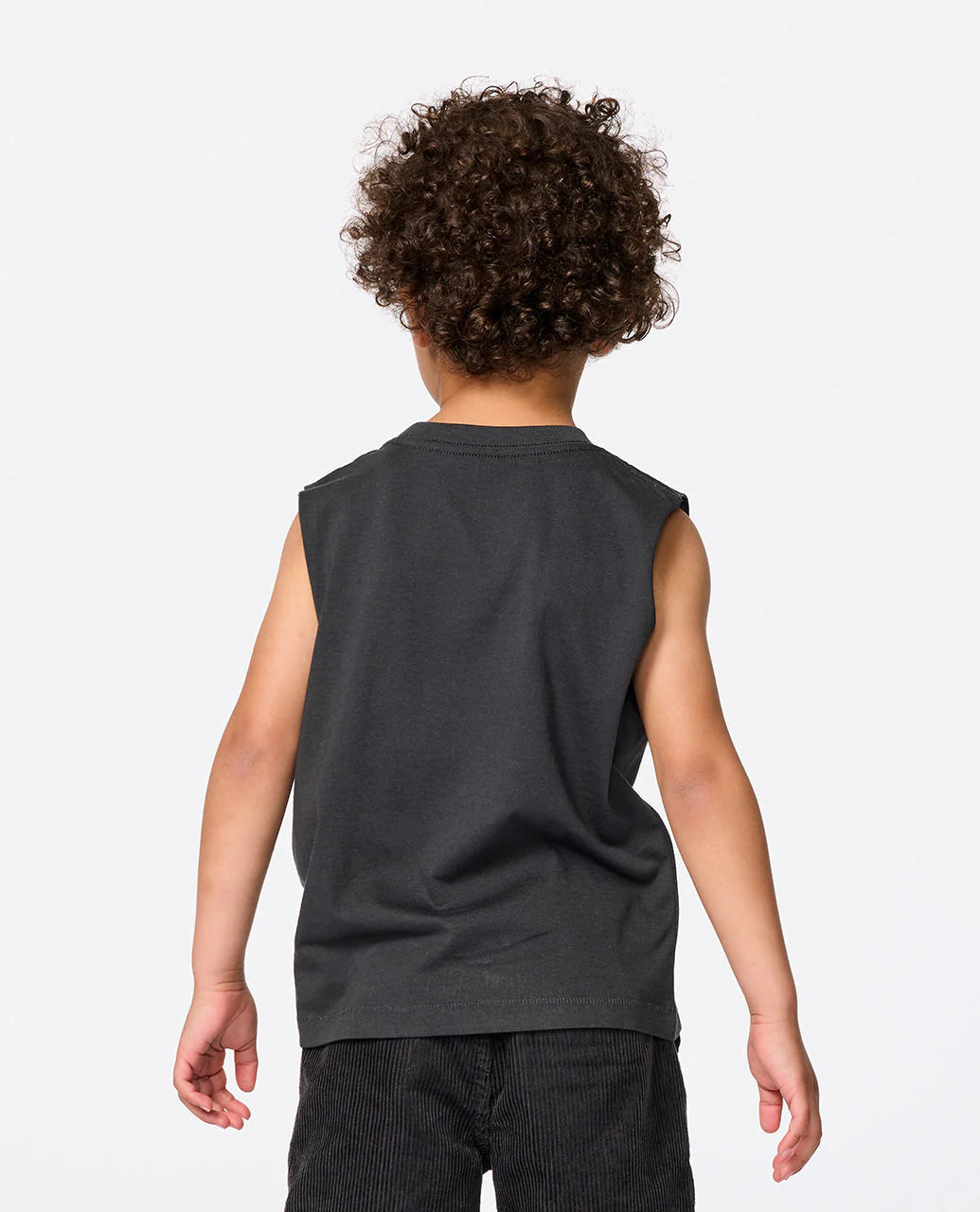Artist Of The Search Ty Williams Muscle - Boys (1-8 years) - Washed Black