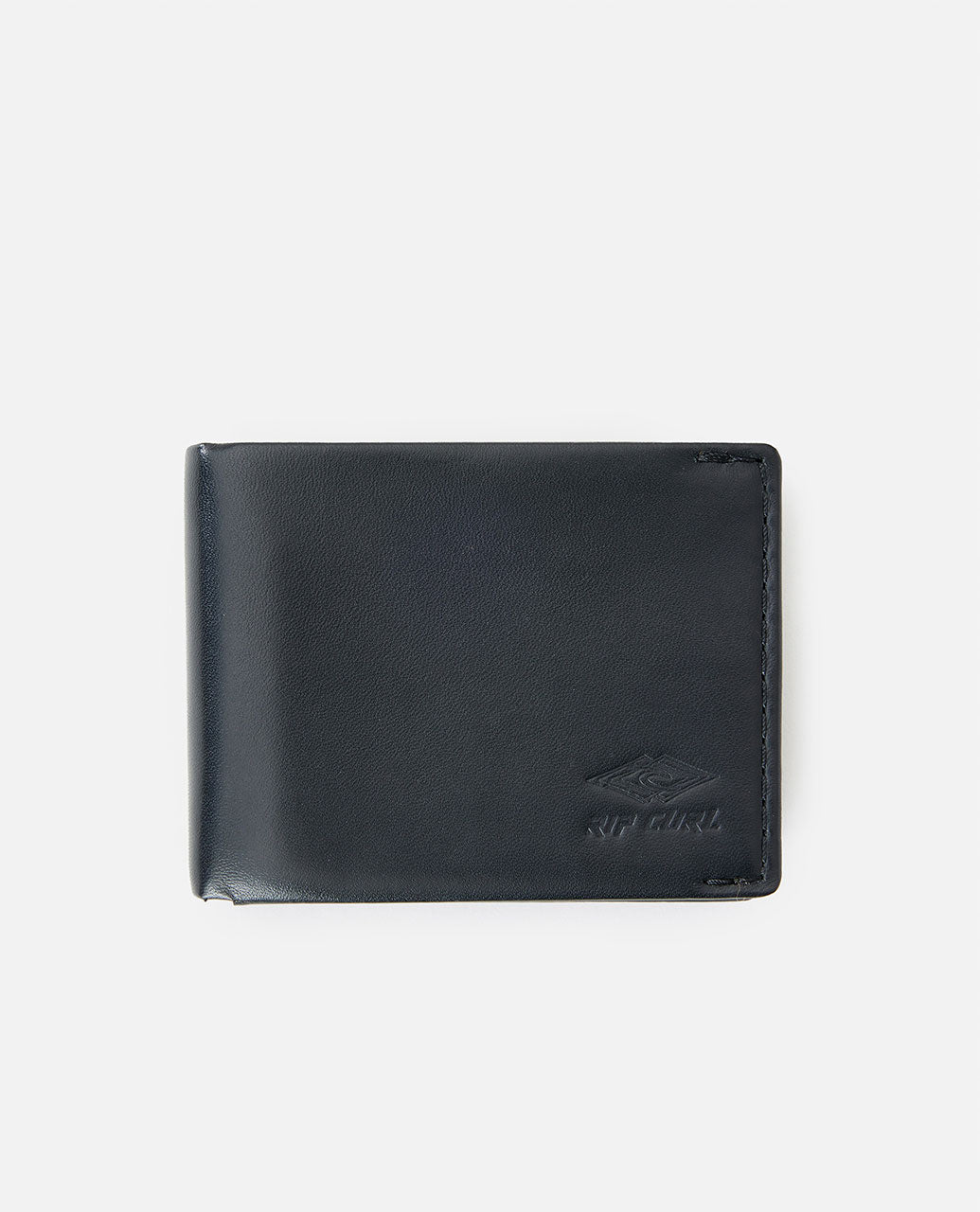 Quest Emboss RFID Slim Wallet - Black