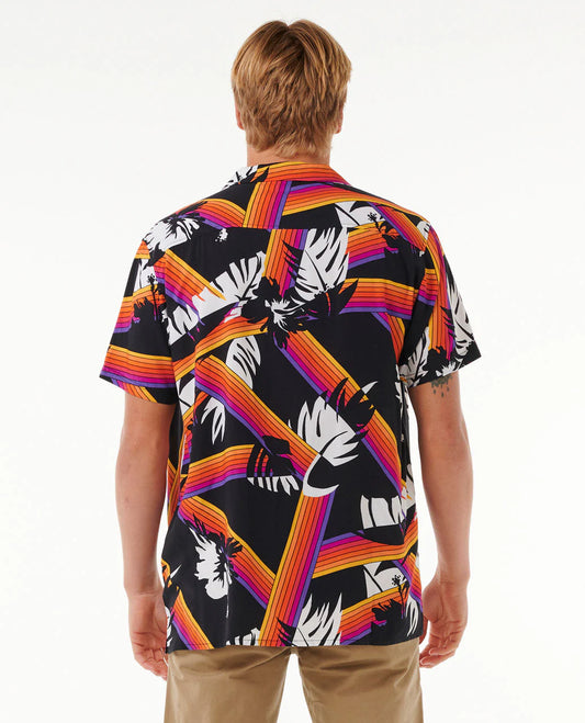 Surf Revival Hoffman Short Sleeve Shirt - Black