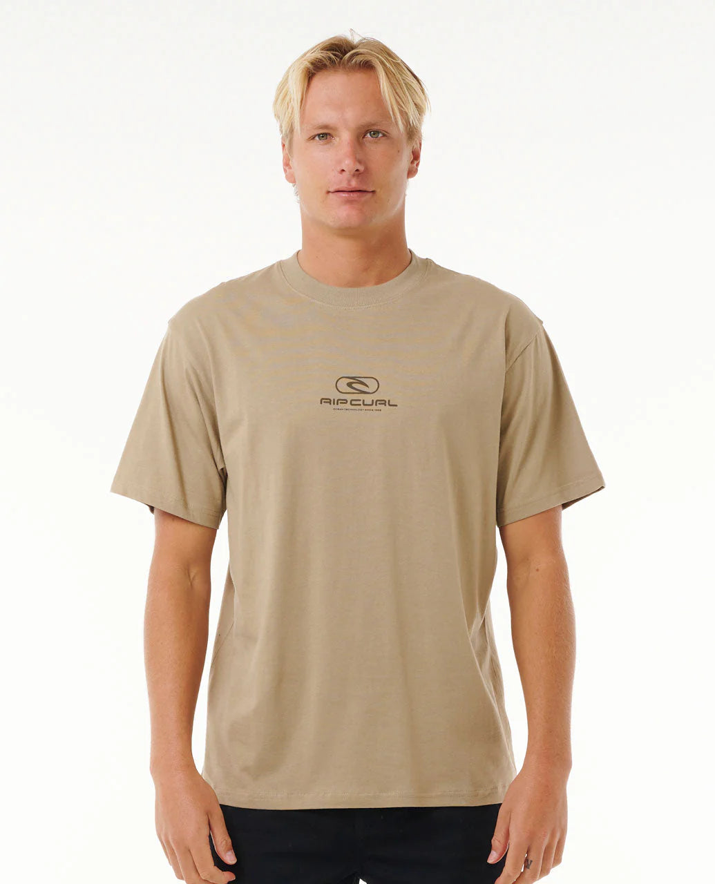 Pill Icon Tee - Sand Dune