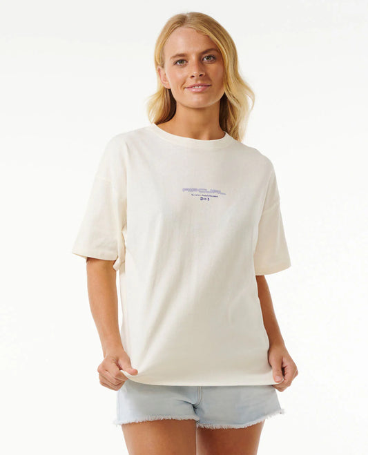 Arcadia Heritage Tee - Bone