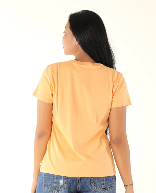 High Tide Scenic Standard Tee - Peach Bali