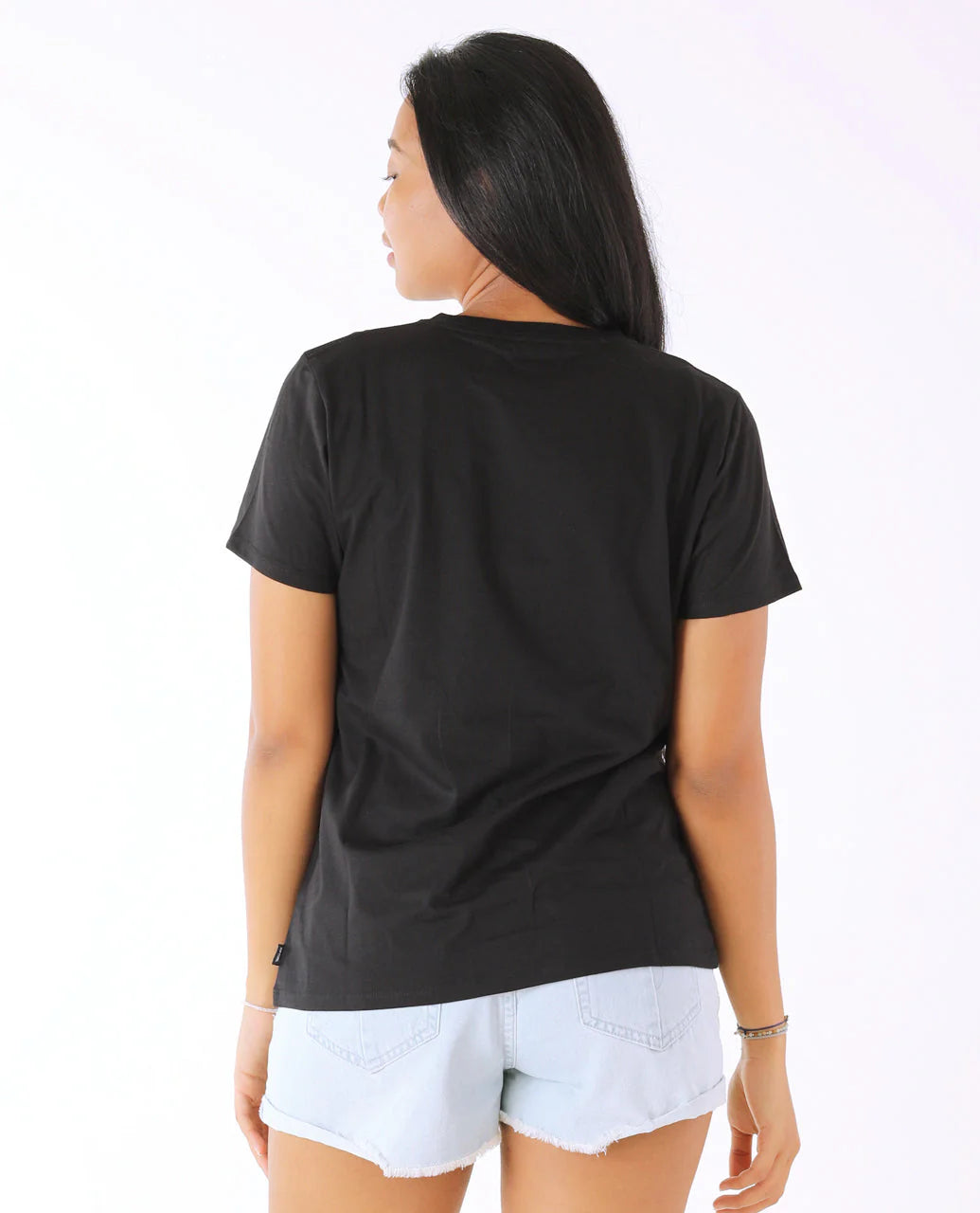 High Tide Scenic Standard Tee - Washed Black Bali