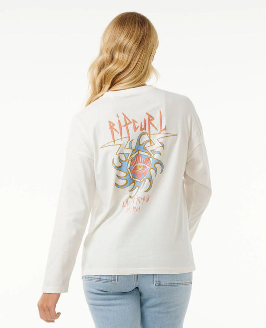 Hypnotic Eye Heritage Long Sleeve - Bone