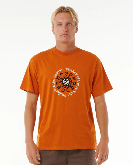 Search Sun Tee - Orange Amber