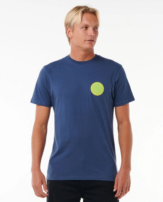 Passage Tee - Washed Navy