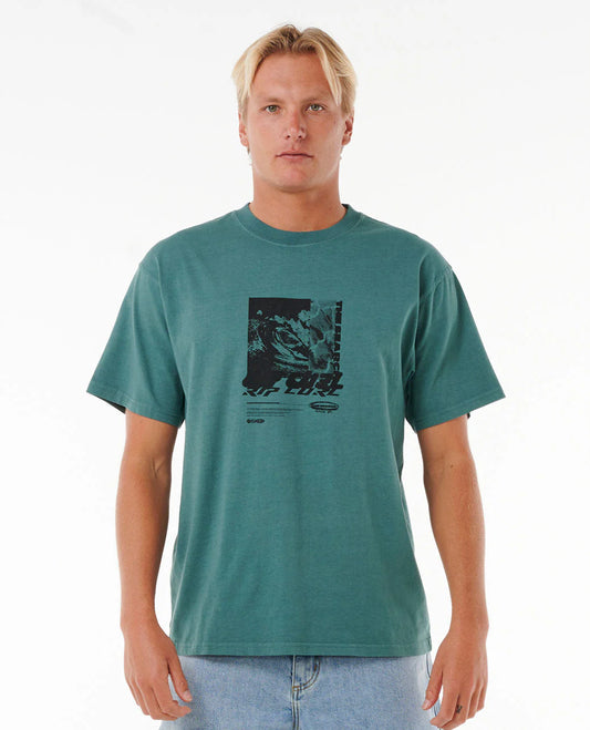 Quest Outer Reef Tee - Blue Stone