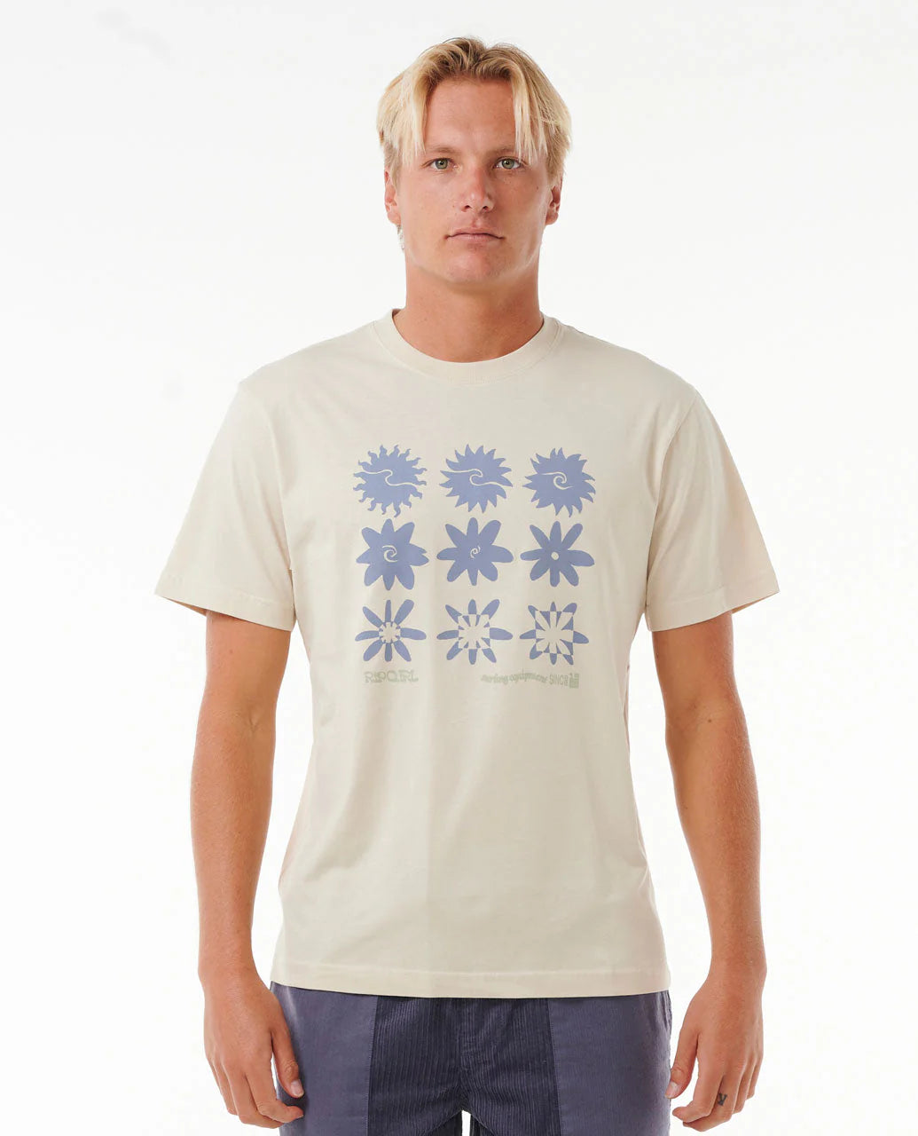 Saltwater Culture Flow Tee - Vintage White