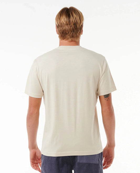Saltwater Culture Flow Tee - Vintage White