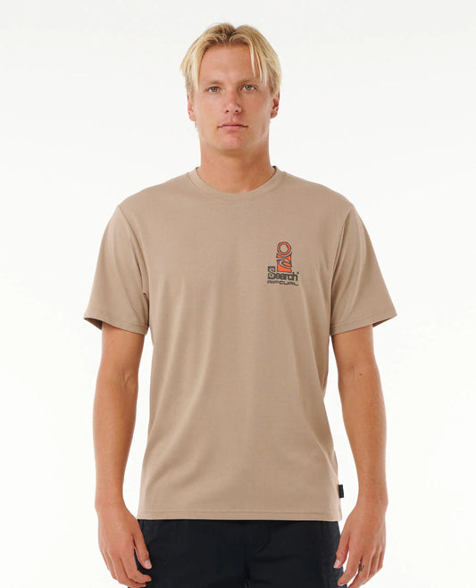 VaporCool Search Stack Tee - Sand Dune