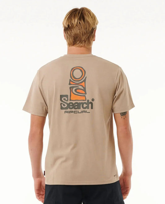 VaporCool Search Stack Tee - Sand Dune
