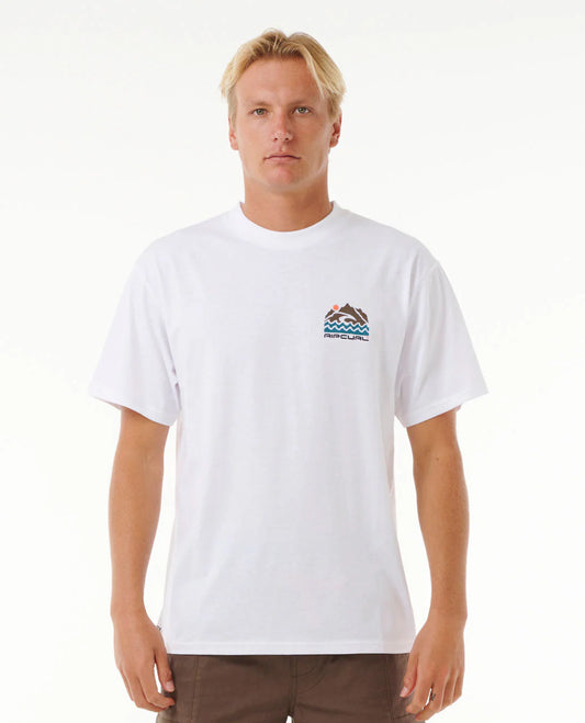VaporCool Search Trek Tee - White