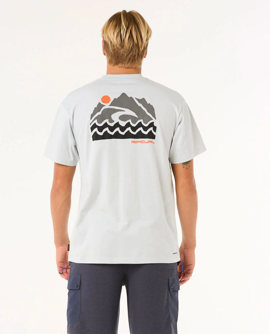 Vaporcool Search Trek Tee - Iced Grey