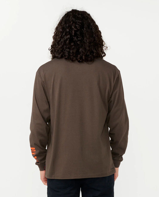 Vaporcool Search Freq Long Sleeve Tee - Deep Rock