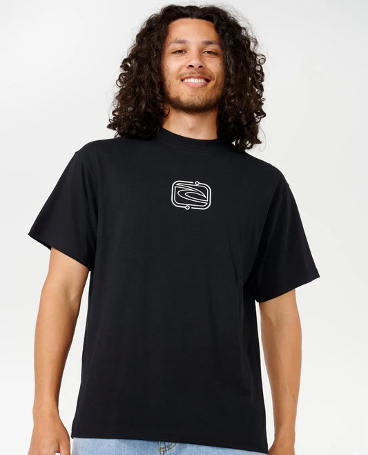 Archive Super Computer Tee - Black
