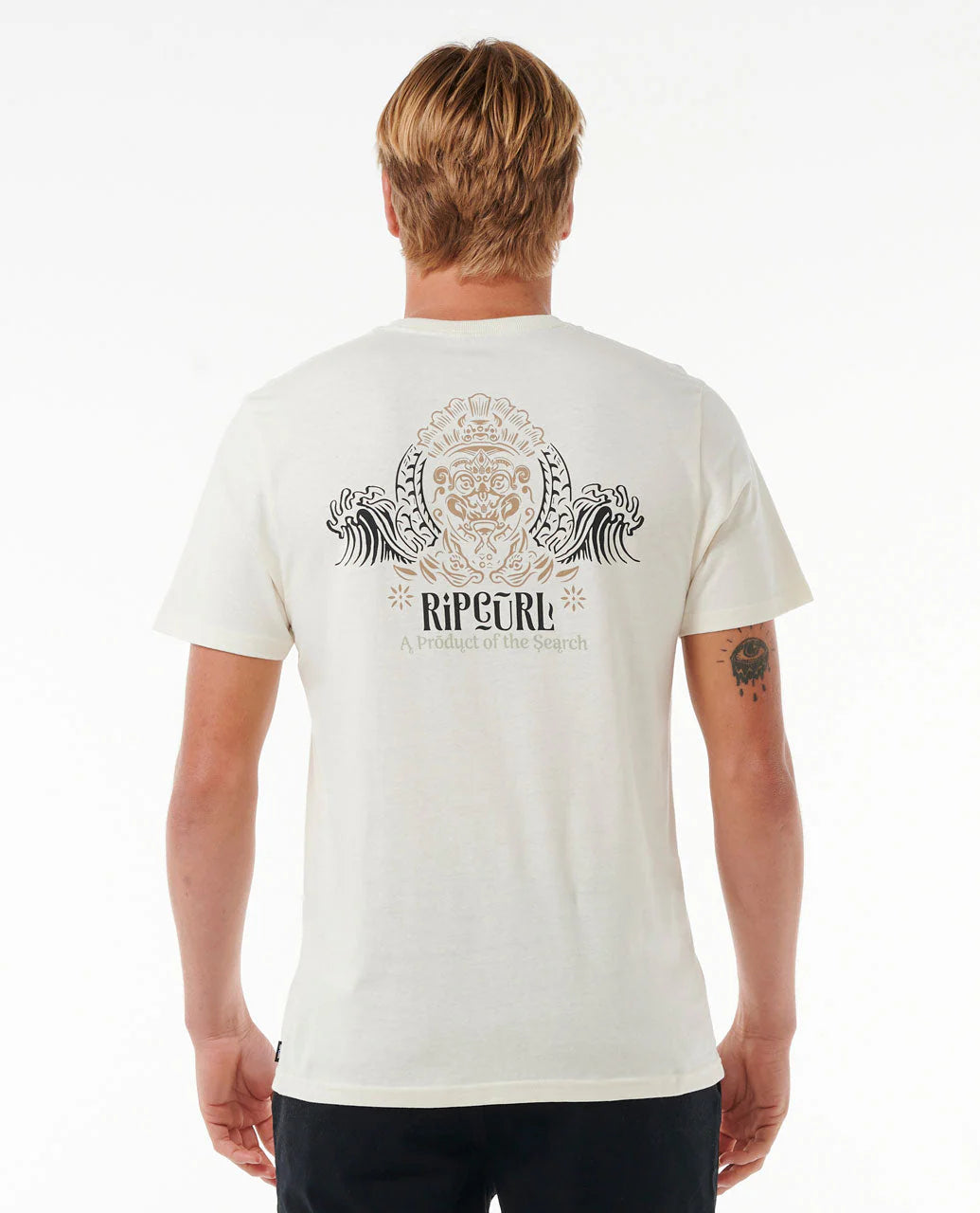 Down The Line Short Sleeve Tee - Bone