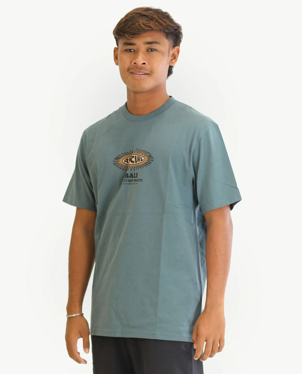Bali Sun Blast Tee - Blue Stone