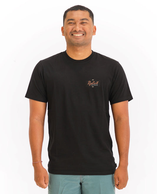 Bali Surf Tee Men - Black