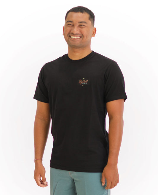 Bali Surf Tee Men - Black