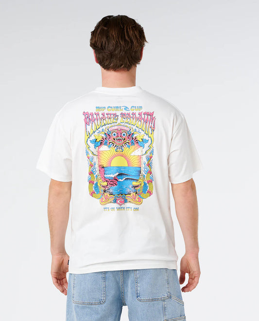 Padang Cup 26 Poster Tee - Men - Bone