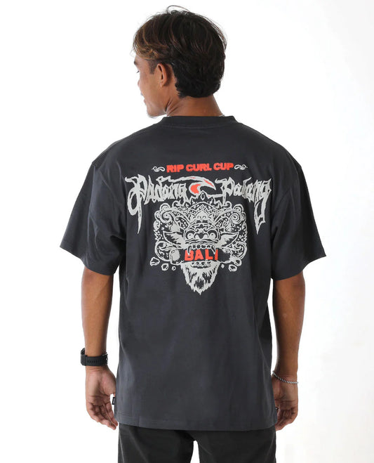 Padang Padang 25 Poster Tee - Washed Black