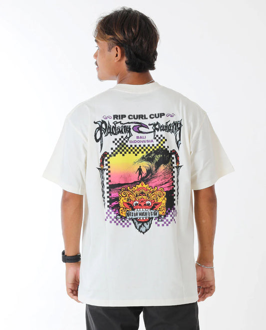 Padang Padang 25 Poster Tee - Bone