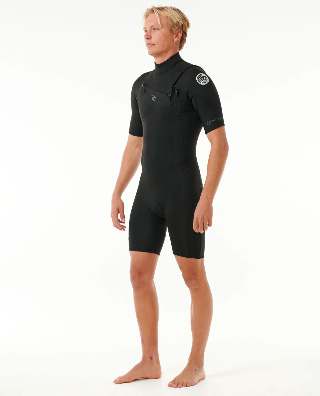 RC Dawn Patrol 2mm Chest Zip Springsuit - Black