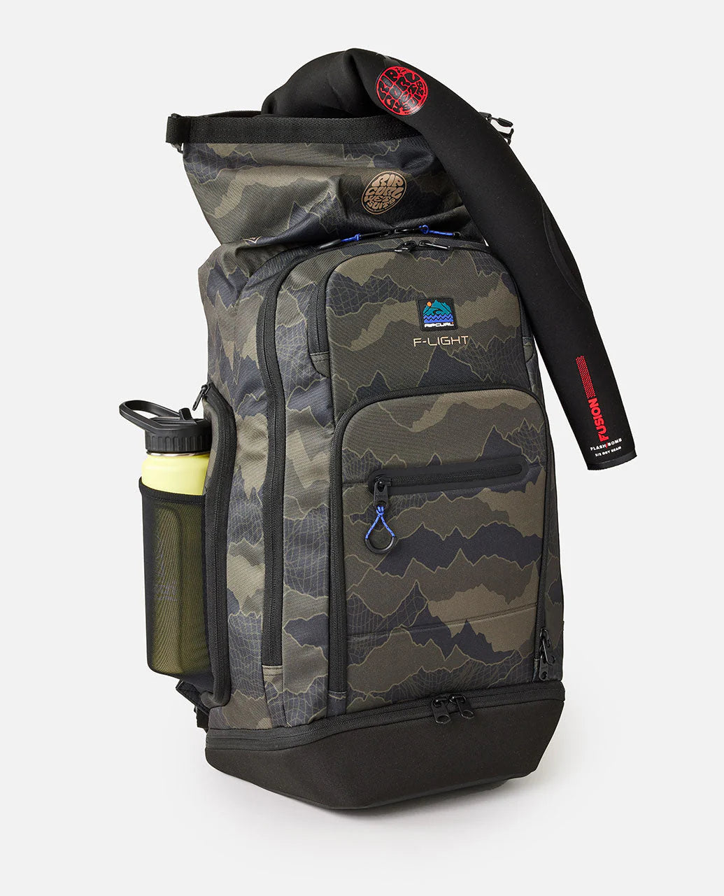 Search F-Light 45L Surf Backpack - Black/Olive