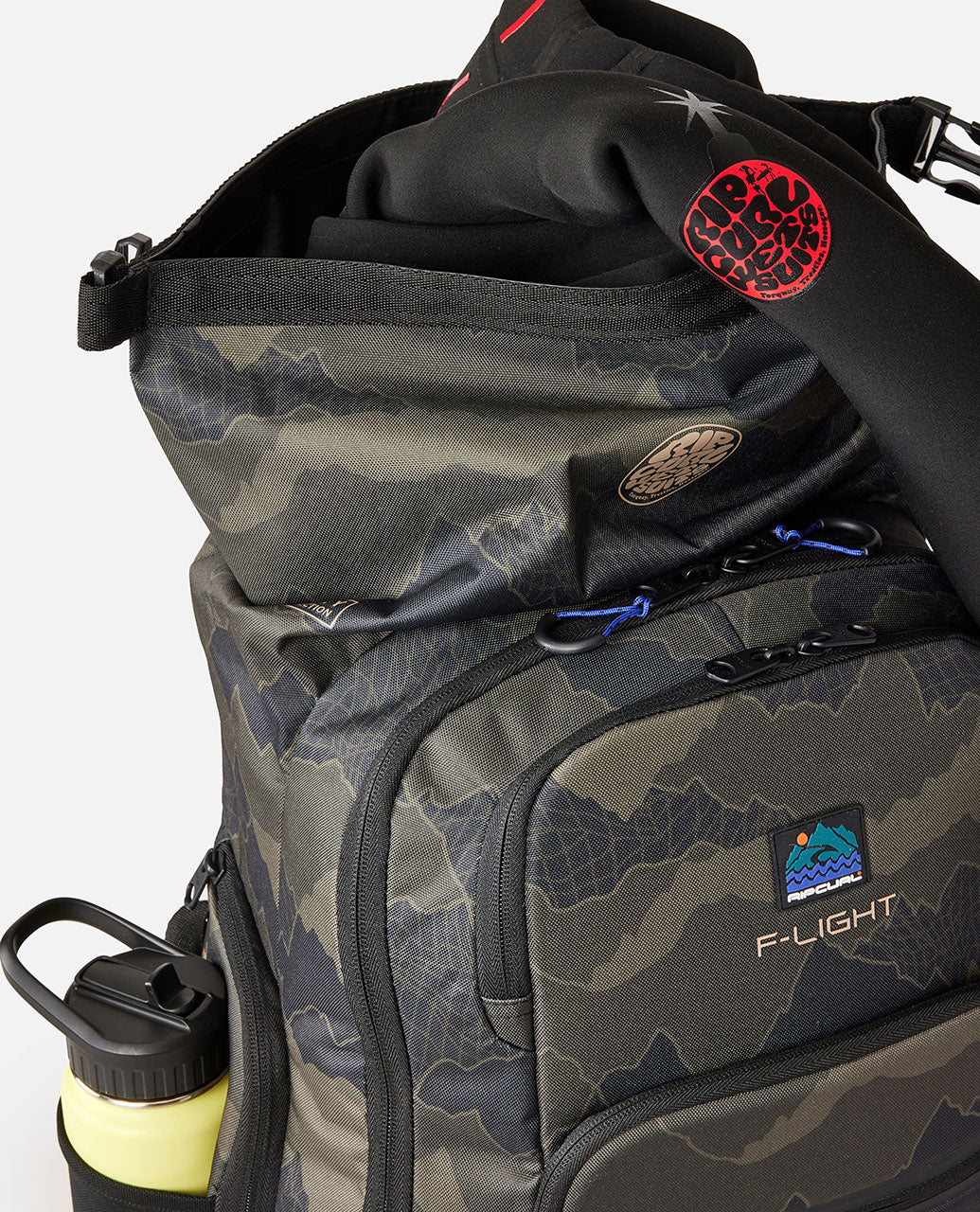Search F-Light 45L Surf Backpack - Black/Olive