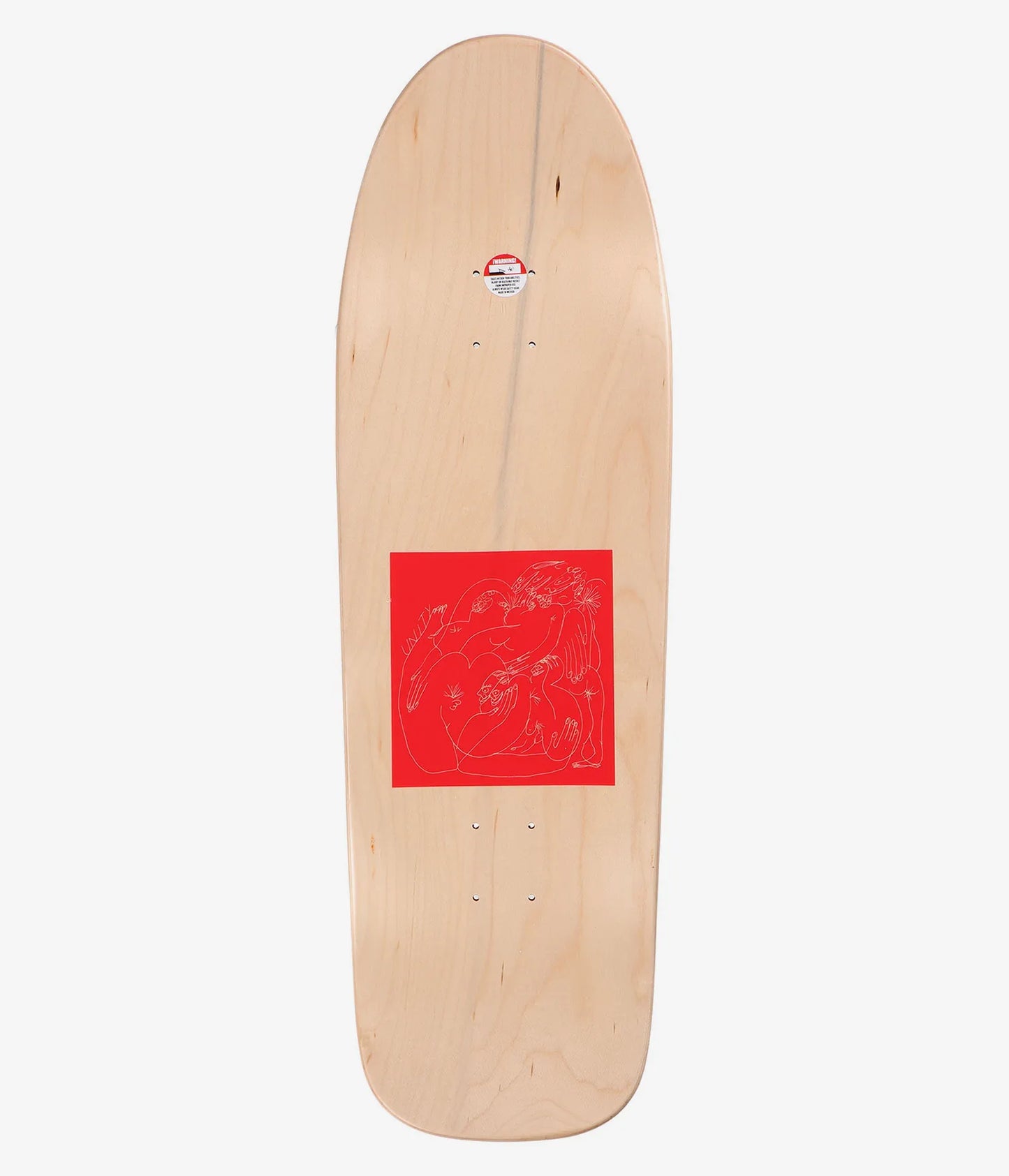 Unity Ice Cream Cone 8.25" Skateboard Deck (Multi)