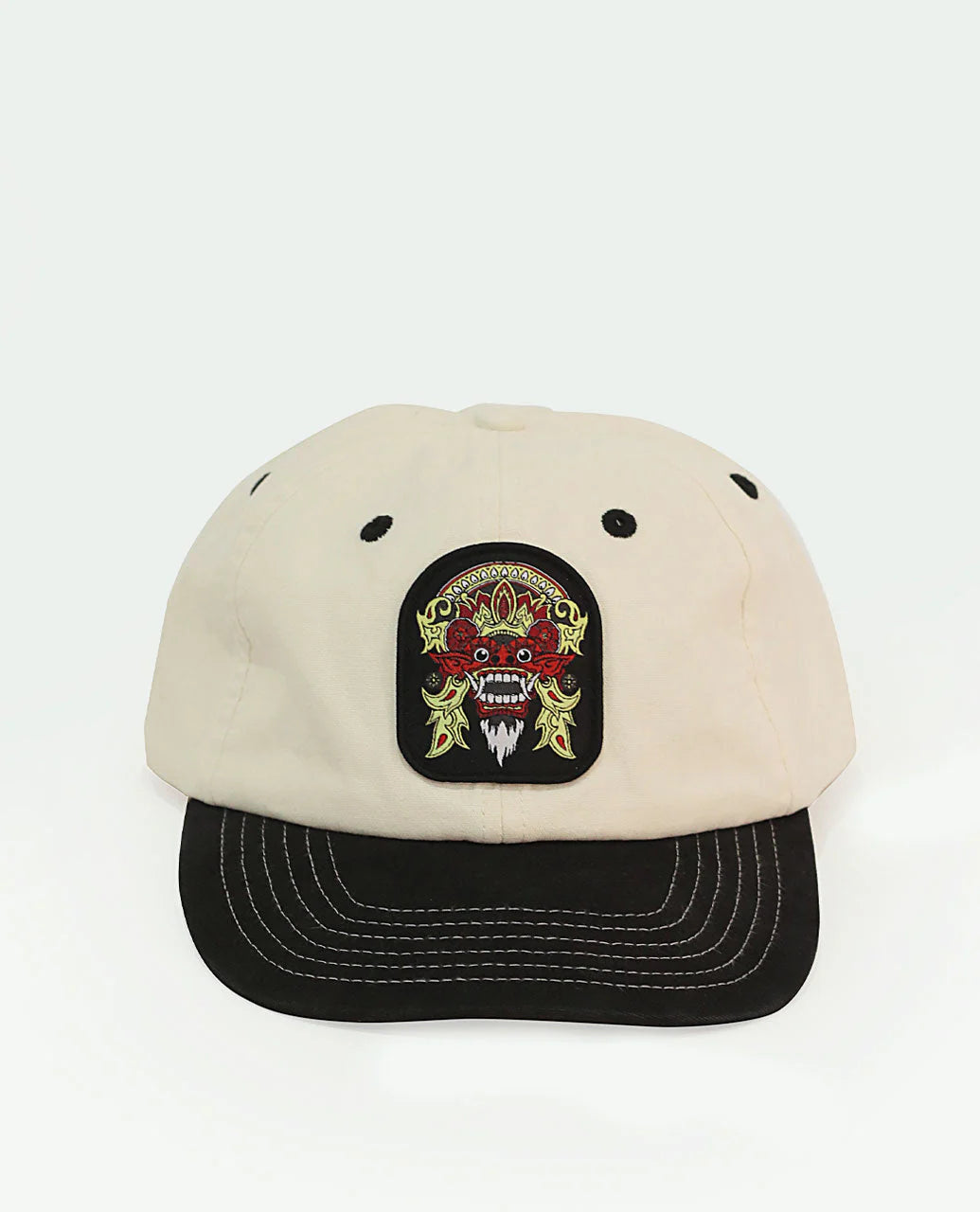 Padang Cup 24 Snapback Cap - White/Black