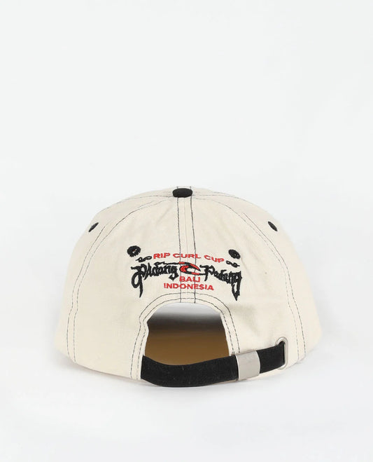 Padang Padang Cup 25 Adj Cap - Black/White