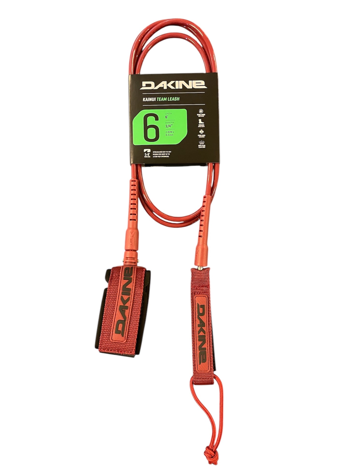 DK Kainui Team 6ft X 1/4in - Sundried Tomato