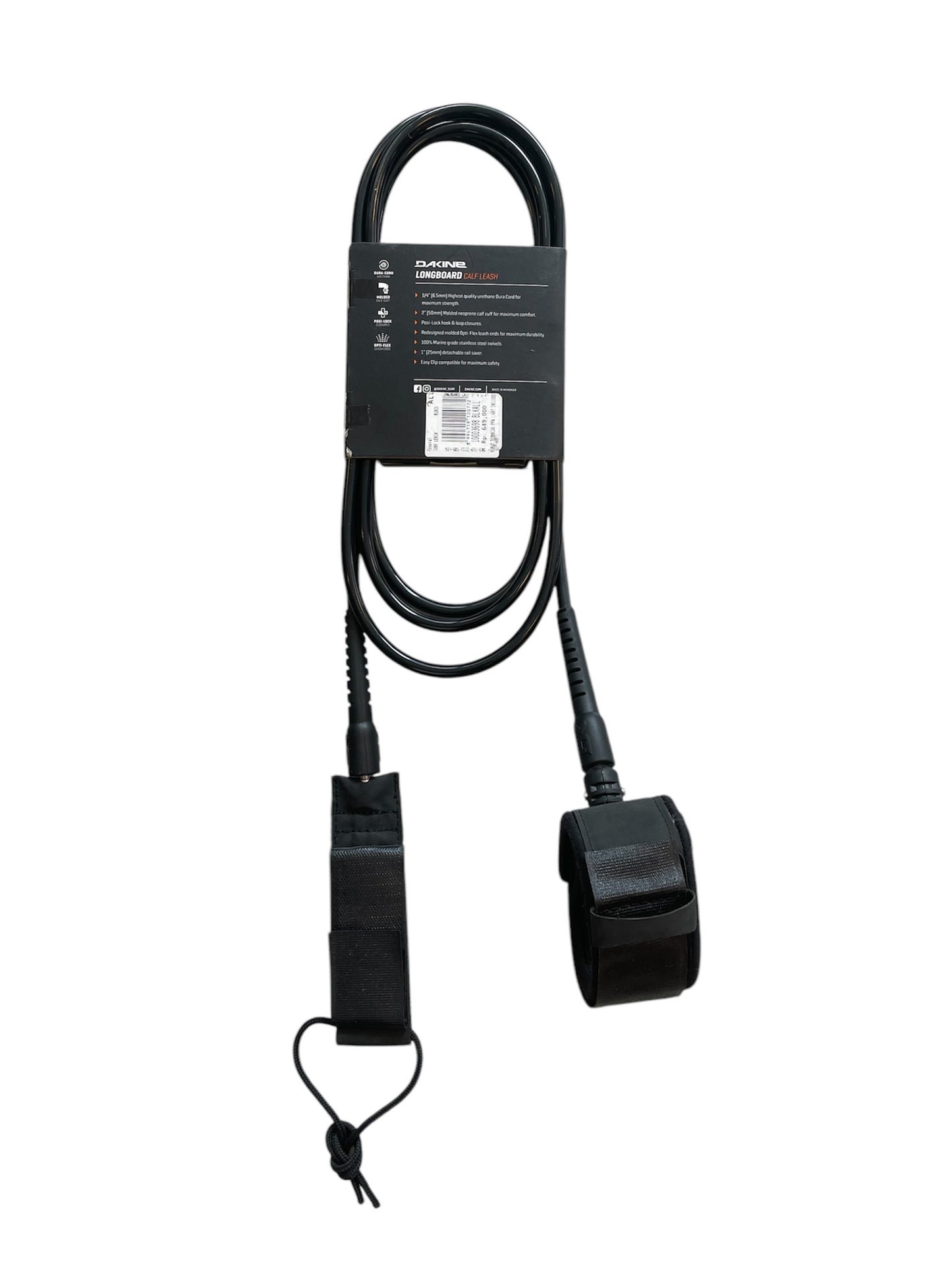 DK Longboard Calf 9' X 1/4" - Black