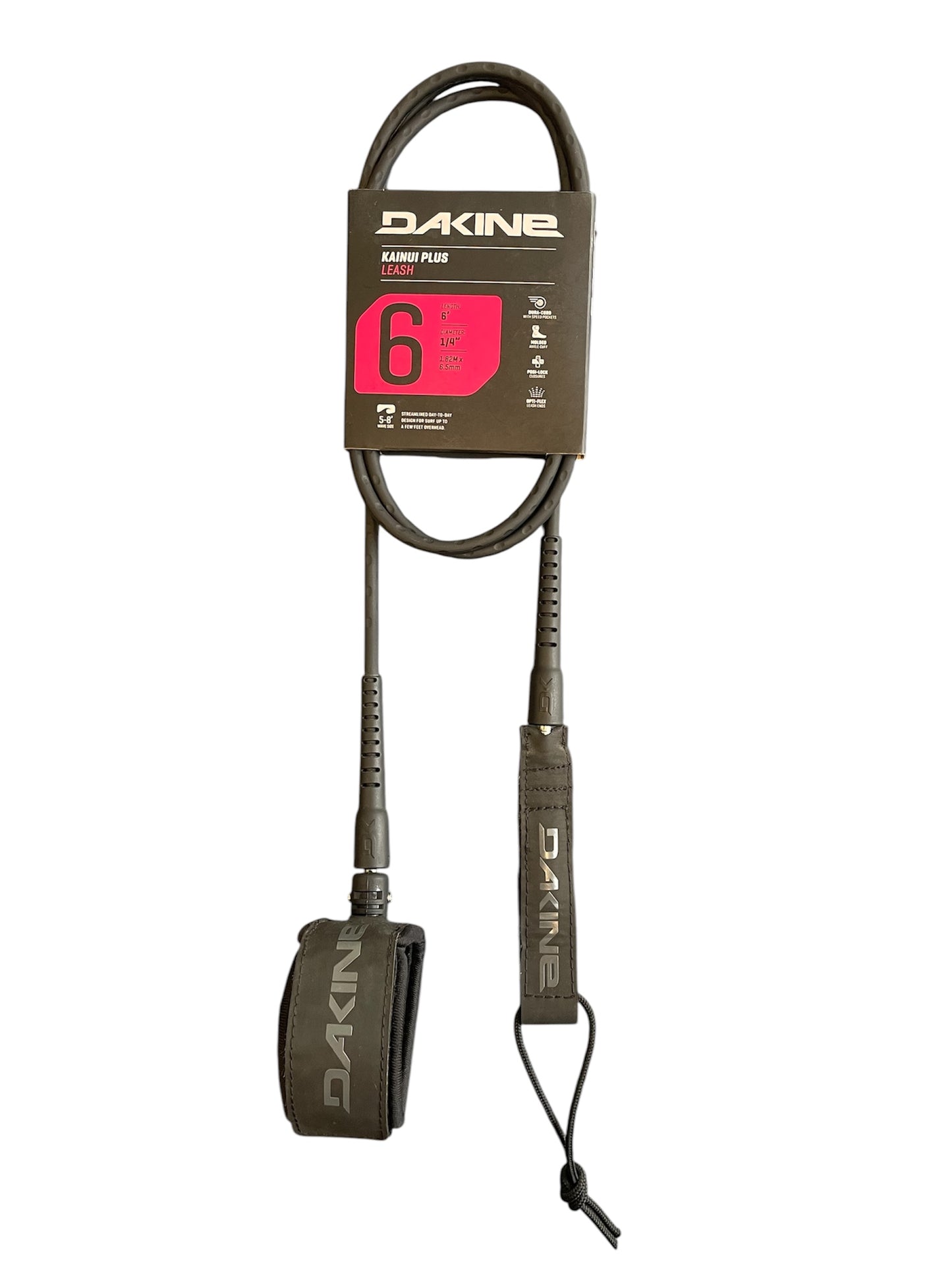 DK Kainui Plus 6' X 1/4" - Black