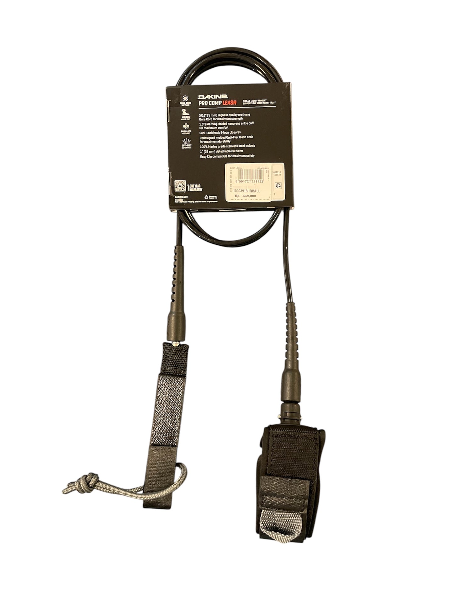 DK ProComp 5'X 3/16" - Iron/Black