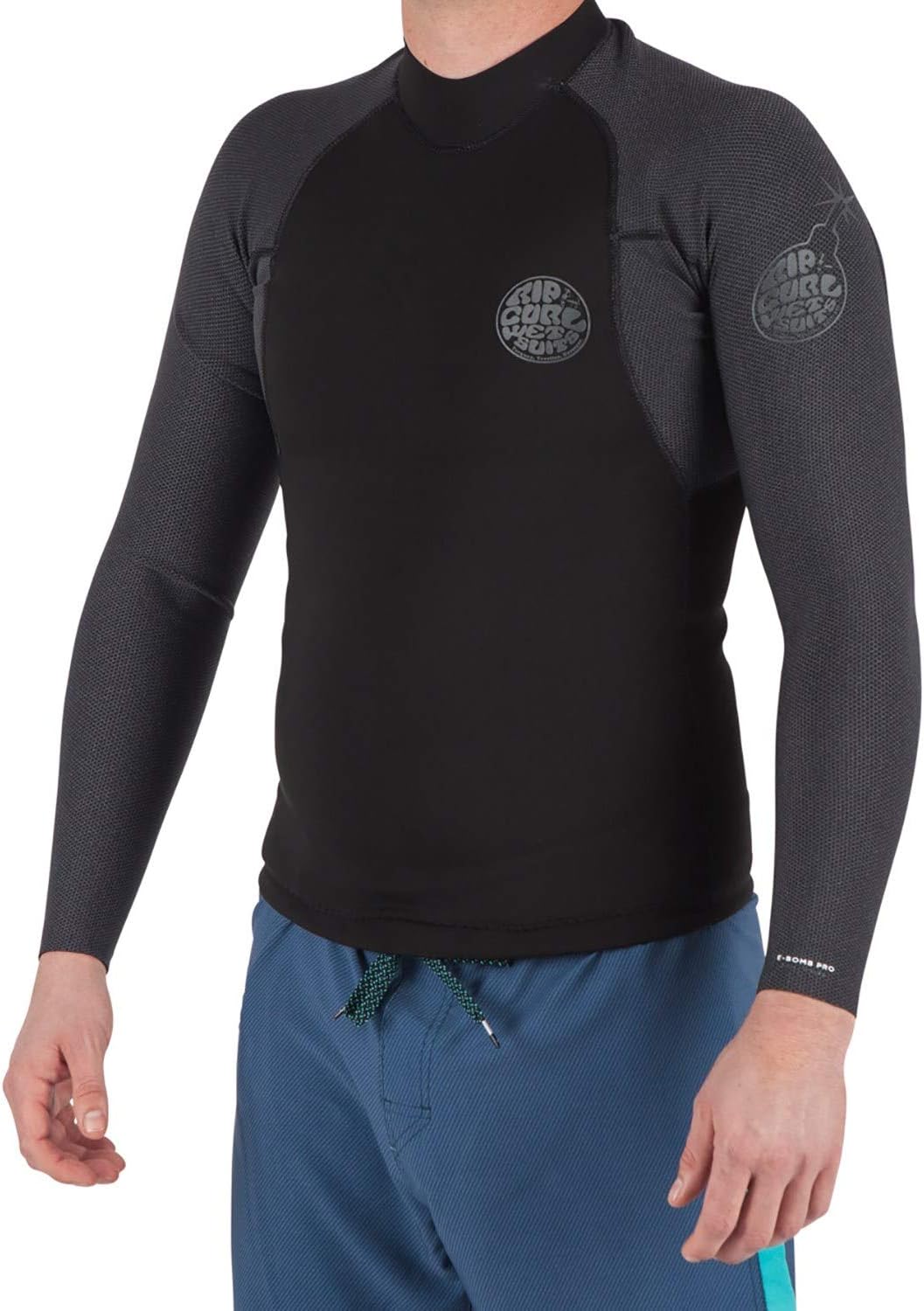 E-Bomb 1.5 mm GB Sealed Long Sleeve Wetsuit Jacket - Black