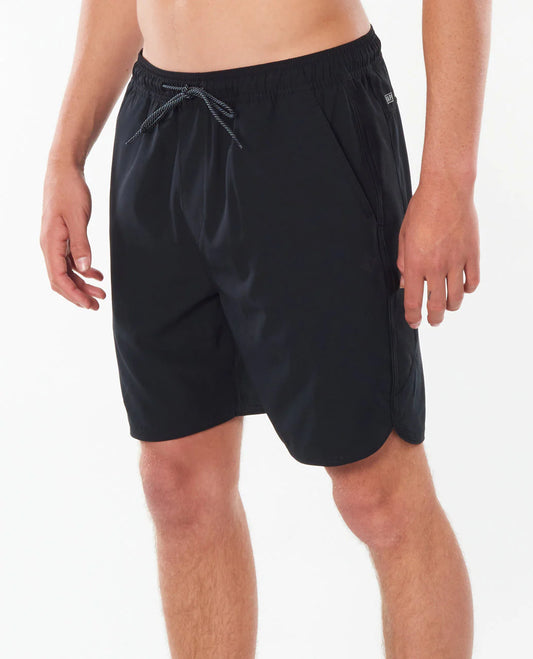 Pivot Volley Boardshorts - Black