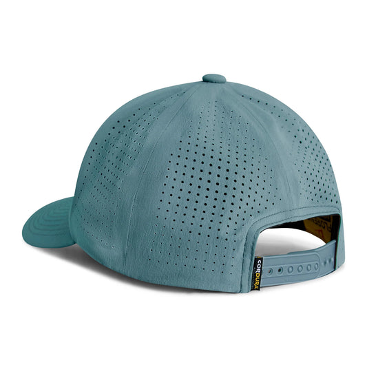 Florence Cordura® Airtex Delta Trucker Hat - Sea Blue