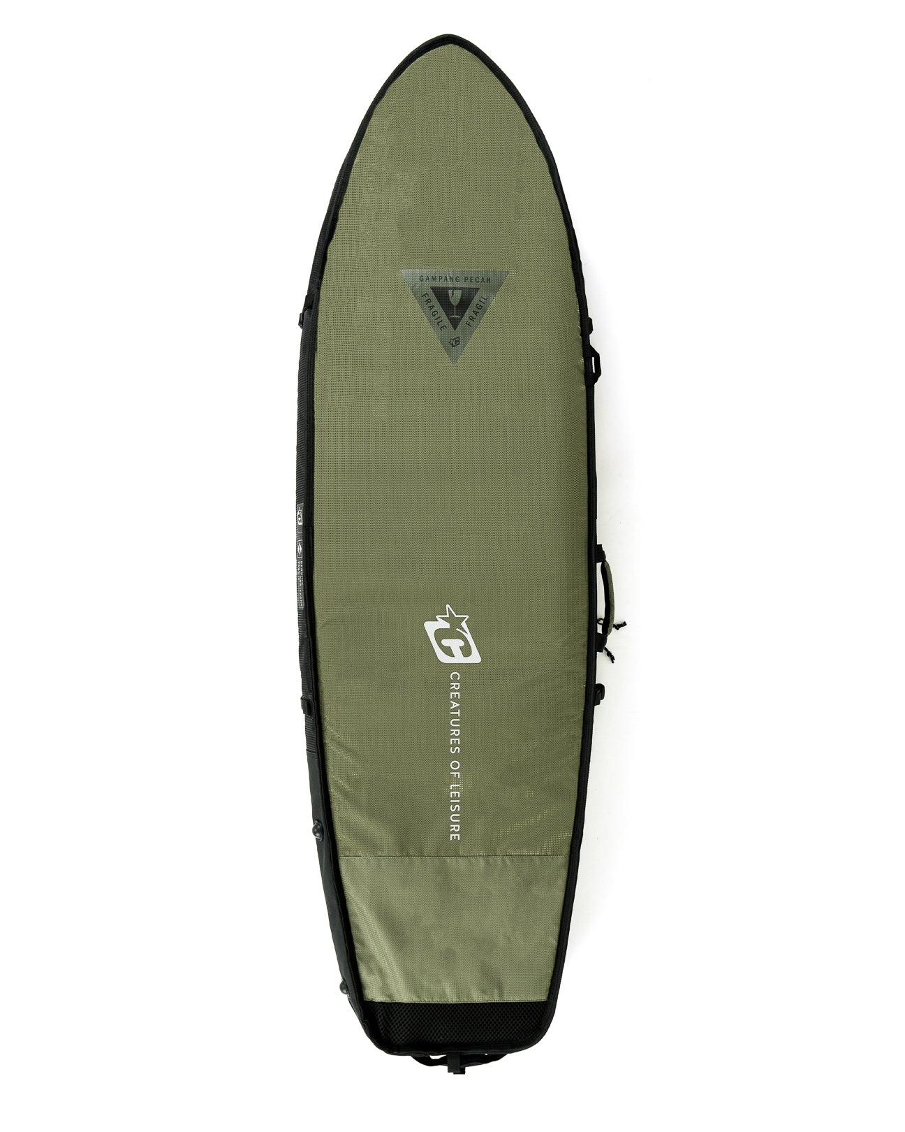 Creatures Shortboard Fish Triple DT2.0 6'3 - Military/Black