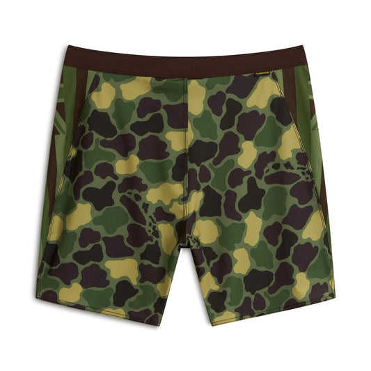 F1 Pro Hawaii Camo Boardshort - Tropic Green Camo