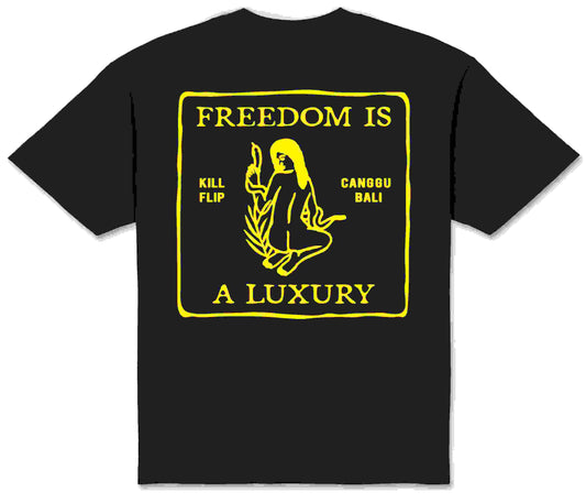 Freedom Boxy Tee Men - Black