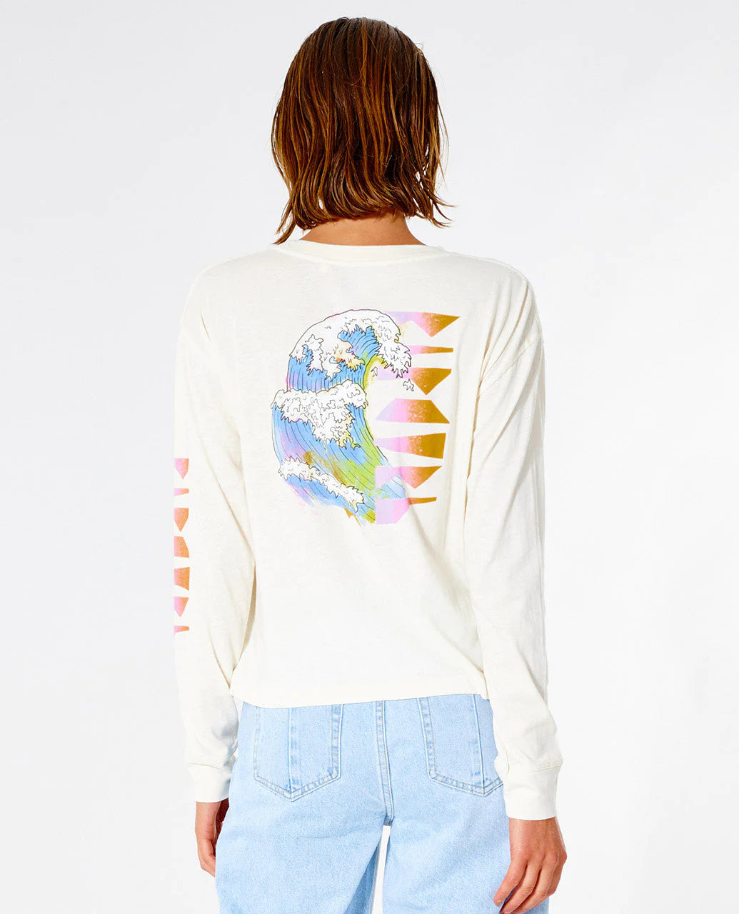 Wave Shapers Long Sleeve - Bone